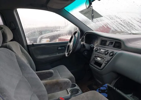 2002 Honda Odyssey Ex from USA, damaged, VIN 2HKRL18662H501316